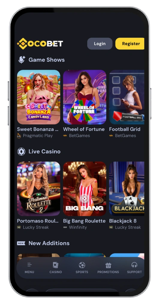 KokoBet Casino log in